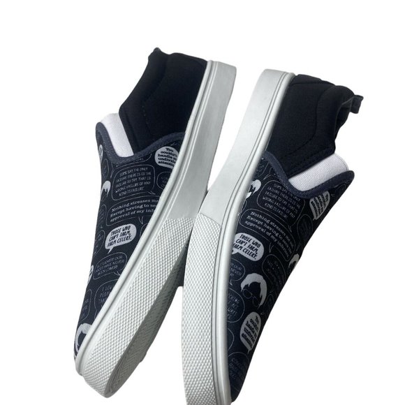 The Office Dwight Schrute Quotes Shoes Men's Size 9 - Picture 3 of 6